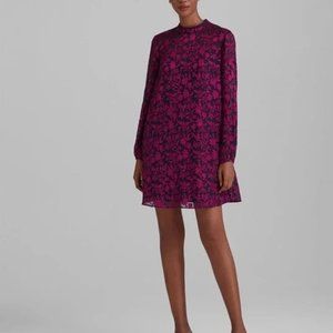 NWT Club Monaco Burnout Swing Dress